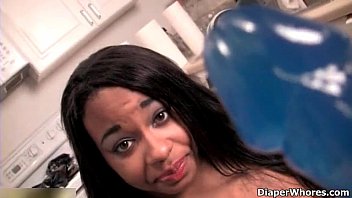 adorable black stunner gets insatiable deep.