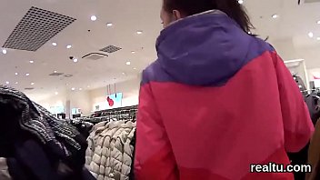 Charming czech nympho gets seduced in the hypermarket and shagged in pov