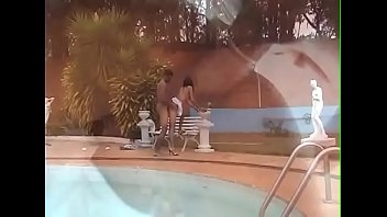 Outdoor-Latina get a fuck,cum,and lolipop to olay with